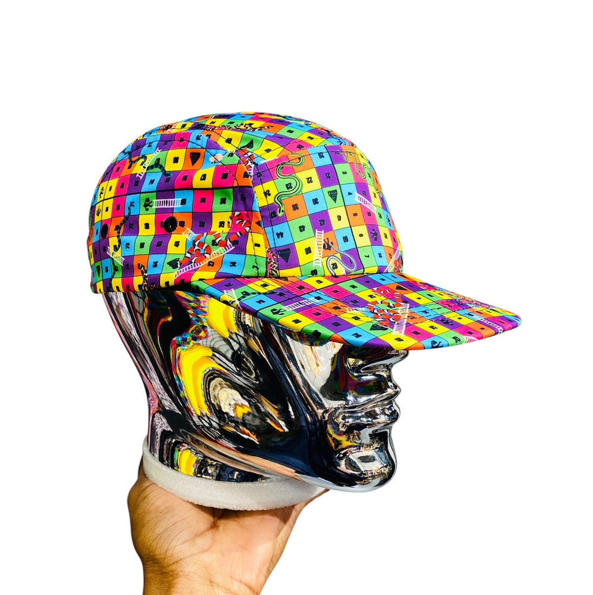 Snake & Ladder 5 Panel Cap