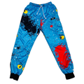 Blue Print Pants
