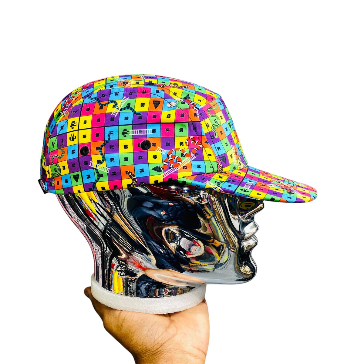 Snake & Ladder 5 Panel Cap